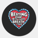 Search for heart disease awareness stickers Usa patriot