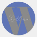 Search for monogram name stickers Stylish