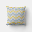 Recherche de zigzag jaune coussins Rayé