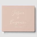 Search for elegant guest books Minimalist