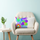 Search for purple and white pillows Abstract