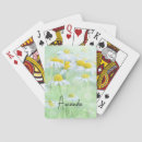 Search for daisy playing cards White daisies