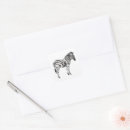 Recherche de rayures zèbre autocollants Animaux