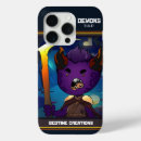 Search for demons iphone cases Black
