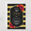 Search for dinner 50th birthday invitations Floral
