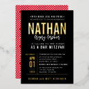 Search for fancy bar bat mitzvah invitations Stylish