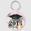 Search for girly graduation keychains Pink
