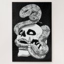 Search for skull puzzles Snake