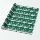 Search for forest green and white wrapping paper Snow