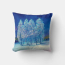 Search for blue christmas throw pillows Forest