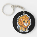 Search for animal face keychains Lion