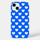 Recherche de bleu royal et blanc électronique Polka
