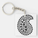 Search for black white pattern keychains Asian