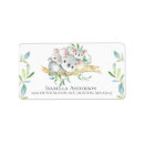 Search for koala bear return address labels Baby shower