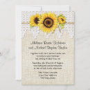 Search for sunflower mason jar invitations Rustic country