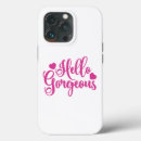 Search for hello quote iphone cases For her