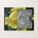 Recherche de fleur jaune puzzles Mother