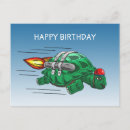 Search for cartoon rocket postcards For kids