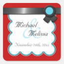 Search for black ribbon stickers Red