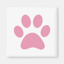 Search for paw print magnets Dog