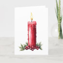 Search for candle christmas cards Holiday season