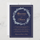 Search for moonlight wedding invitations Navy
