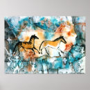 Recherche de pétroglyphe art Aquarelle
