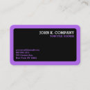 Search for black border business cards Modern