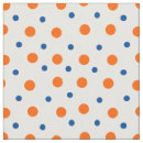 Search for orange polka dots fabric Blue