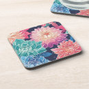Search for dahlia flower coasters Elegant