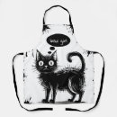 Search for cat doodle aprons For her