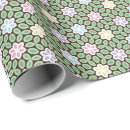 Recherche de fleur géométrique papier cadeau Motif