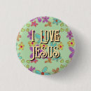 Search for flower of love buttons Retro