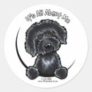 Recherche de caniche noir autocollants Gribouiller