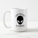 Search for human sciences mugs Alien