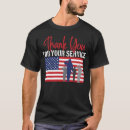 Search for thank you for your service tshirts America