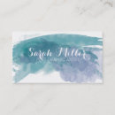 Search for water business cards Blue