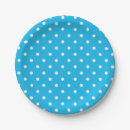 Search for polka dot paper plates Blue