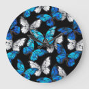 Recherche de papillon bleu horloges Morpho