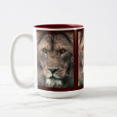 Search for lions head mugs Big cat