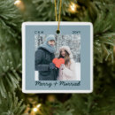 Search for newly married ornaments Keepsake