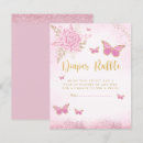 Search for diaper baby shower invitations Butterfly