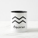 Search for aquarius mugs Symbol