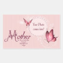 Search for butterfly rectangle stickers Pink