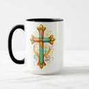 Search for gold cross mugs Faith