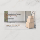 Search for moving company business cards Transportation