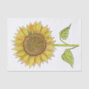 Recherche de sunflower tissue paper Vintage