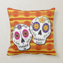 Search for day of the dead pillows Dia de los muertos