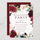 Search for maroon quinceanera invitations Flowers