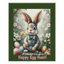 Search for easter bunny posters Easter egg hunt